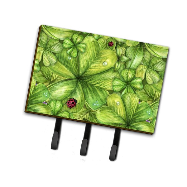 Carolines Treasures Shamrocks & Lady Bugs Leash or Key Holder BB5754TH68 - main